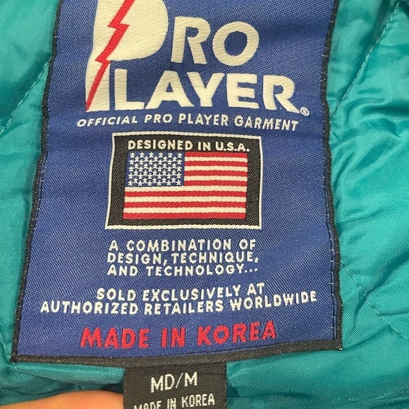 Vintage 1990s Miami Dolphins 90s Pro Players NFL Football Zip Up Jacket - Picture 11 of 13